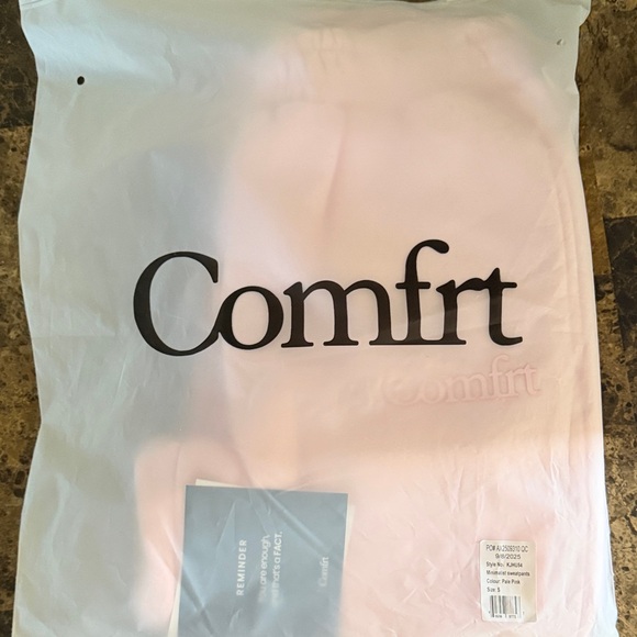 Comfrt Pants - Comfrt pale pink